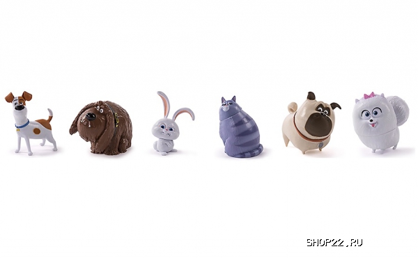 Secret life of pets mini hot sale figures set