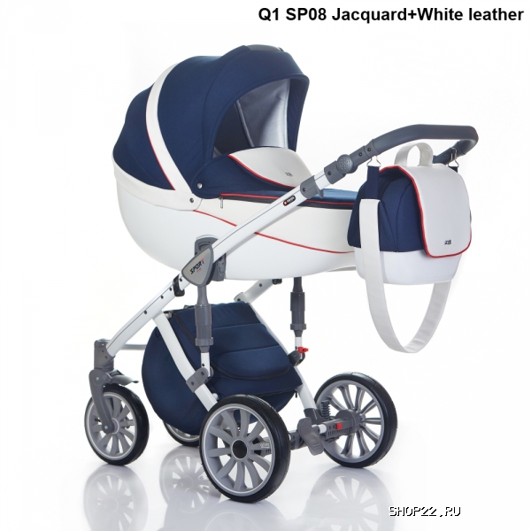    ANEX SPORT 2 in 1 Q1  (sp) 08 jacquard+white leather   - 