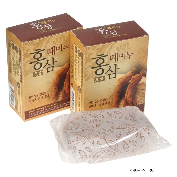  MKN Miso Red Ginseng Scub Soap  - " ", 100    - 