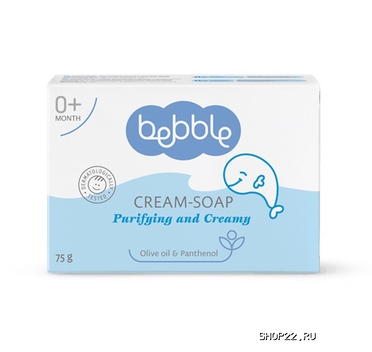  Bebble Cream-soap -  75.   - 
