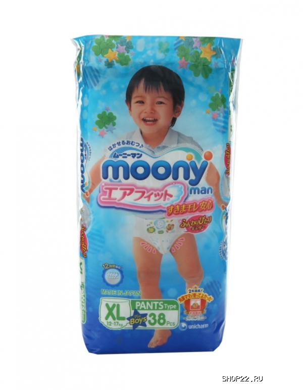  Moony    XL (12-17) 38   - 
