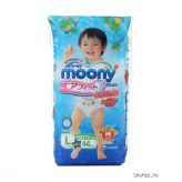 Подгузники-трусики Moony L для мальчиков (9-14 кг)