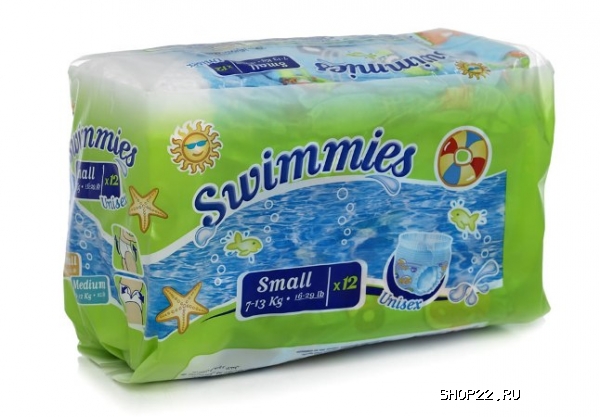      Swimmies Small (7-13 ) 12    - 