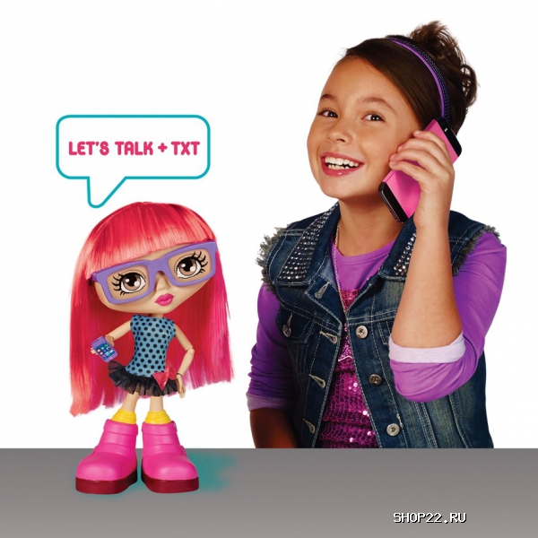 Купить Интерактивная кукла CHATSTERS Gabby (розов) 6024356 в Барнауле - фото